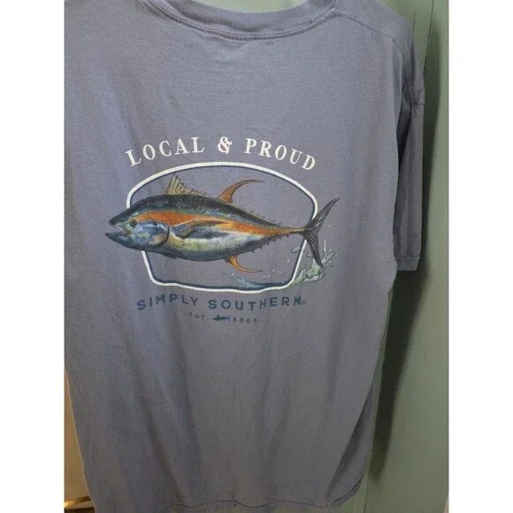 Local & Proud Tuna Tee Xl - Picture 1 of 5